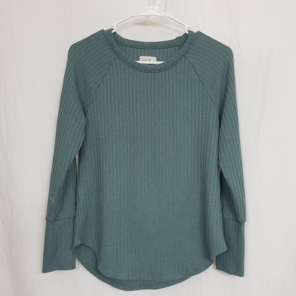 Chaser lomg sleeve knit shirt